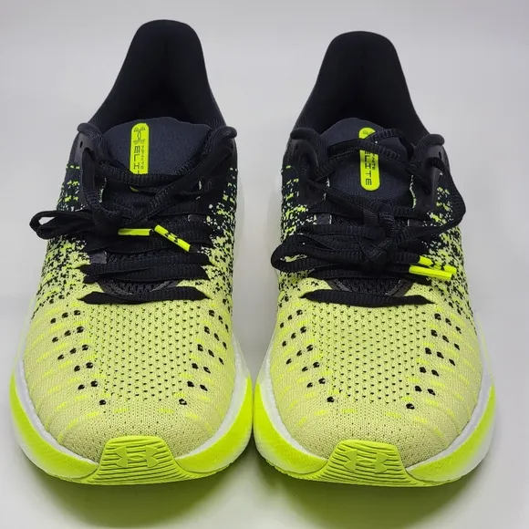 Under Armour Infinite Elite Womens 9 Shoes Black Yellow 3027199-004 Running New