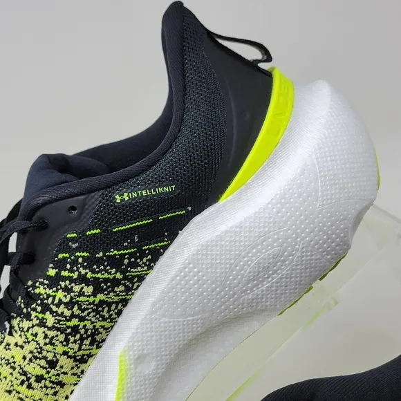 Under Armour Infinite Elite Womens 9 Shoes Black Yellow 3027199-004 Running New