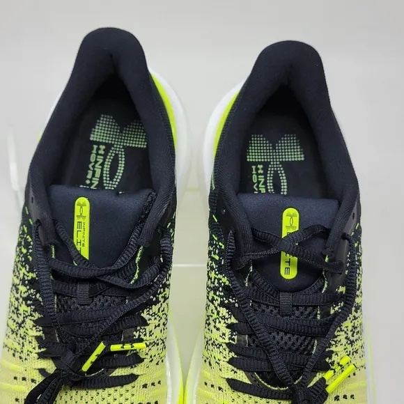 Under Armour Infinite Elite Womens 9 Shoes Black Yellow 3027199-004 Running New