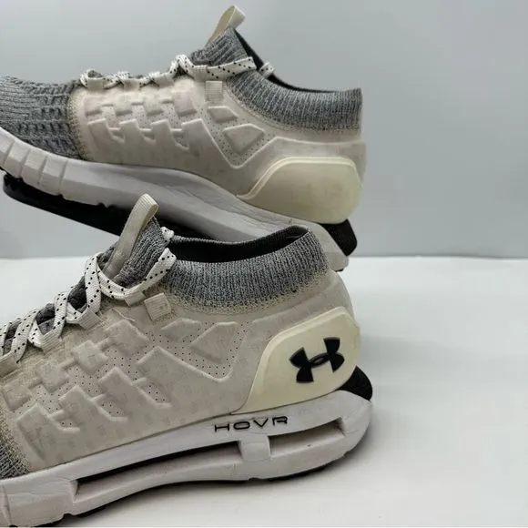 Under Armour Mens 10 HOVR Phantom Oreo Knit Running Shoes Sneakers 3020972-108