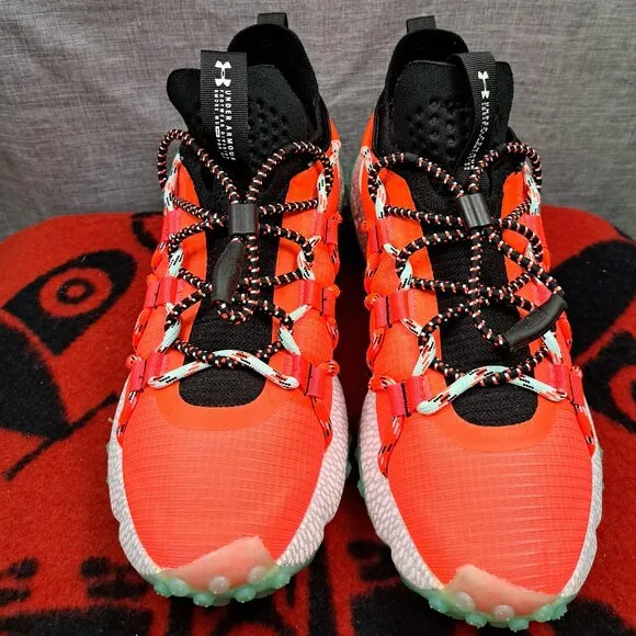 Under Armour Mens Red UA HOVR Summit Fat Tire Cuff Shoes Size 8.5 &quot;NO CUFFS&quot;