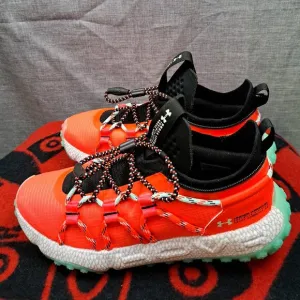 Under Armour Mens Red UA HOVR Summit Fat Tire Cuff Shoes Size 8.5 &quot;NO CUFFS&quot;