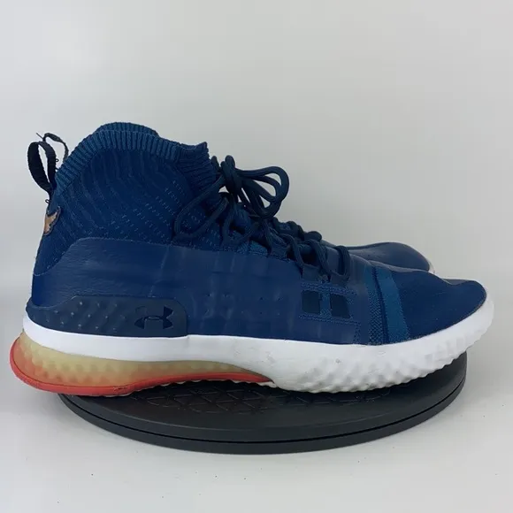 Under Armour Project Rock 1 Training Shoes Blue 3020788-401 Men's Size 12.5