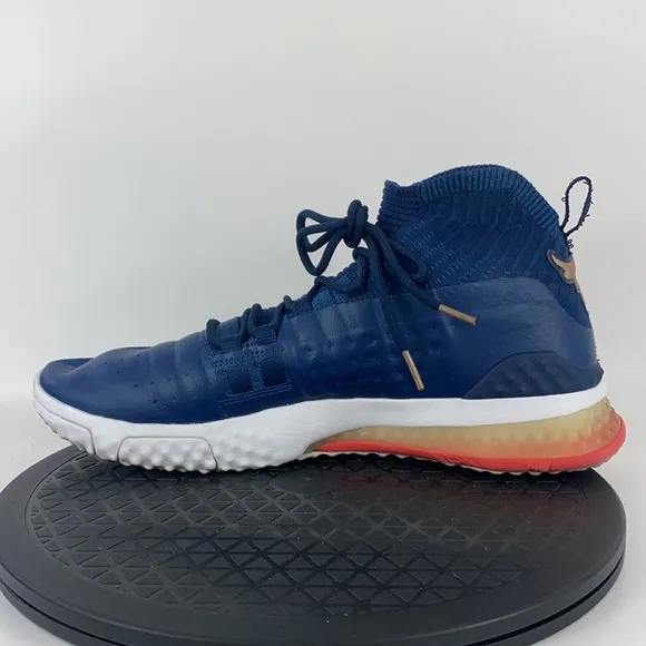 Under Armour Project Rock 1 Training Shoes Blue 3020788-401 Men's Size 12.5