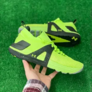 Under Armour Project Rock 4 Mens Training Shoes Yellow 3023695-303 NEW Multi Sz