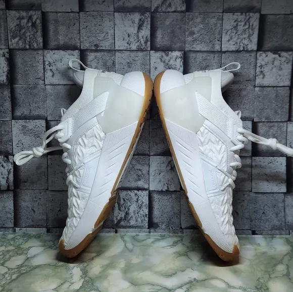 Under Armour Project Rock 6 Men's Size 7.5 White Gum  Training Shoes