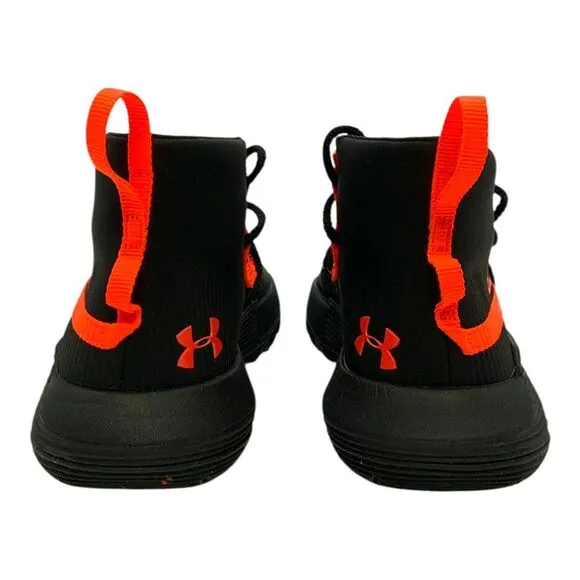 Under Armour SC 3Zero 2 Basketball Shoe Black/Orange US Boys 5