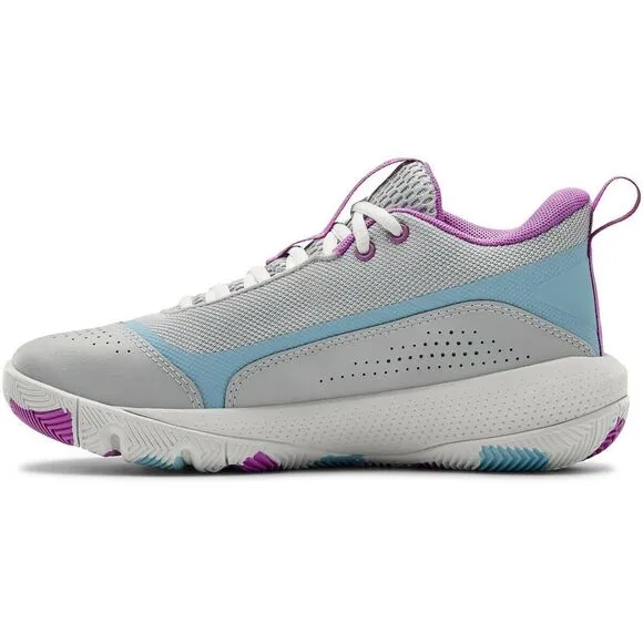 Under Armour Sc3 Zero 4 Gs Basketball Shoes  NWOB  Grey Purple  Youth Size 6.5