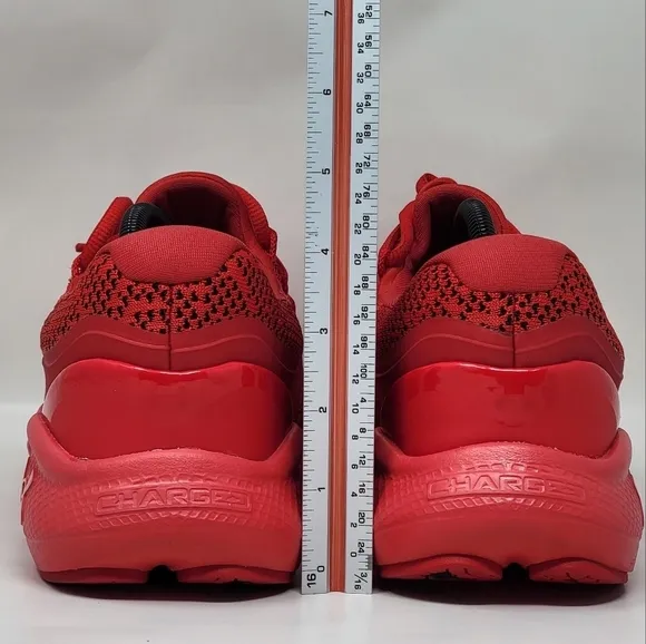 Under Armour UA Charged Vantage Red Men’s Sz Multi Running Shoes 3024699-600 New
