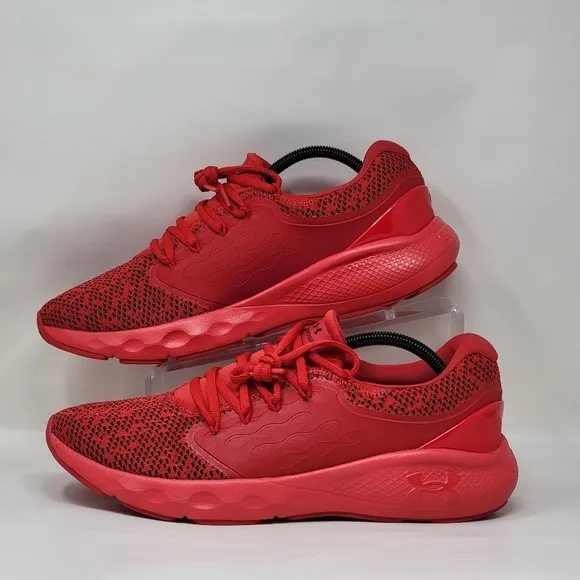 Under Armour UA Charged Vantage Red Men’s Sz Multi Running Shoes 3024699-600 New