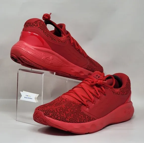 Under Armour UA Charged Vantage Red Men’s Sz Multi Running Shoes 3024699-600 New