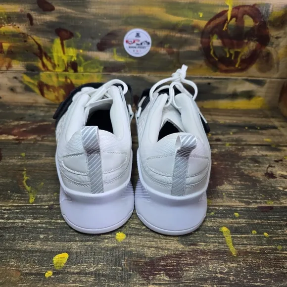 Under Armour UA Reign Lifter Gym Weightlifting Shoes White Men's Size 12.5 New