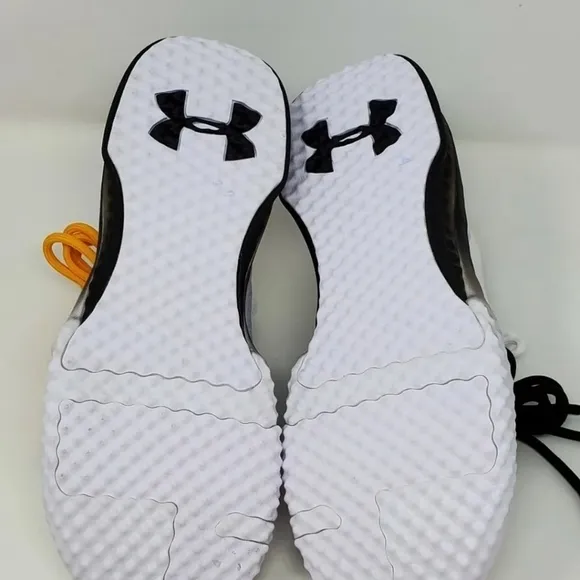 Under Armour UA x Project Rock 1 Men's USA Sz 9 WHITE Training Shoes 3020788-102