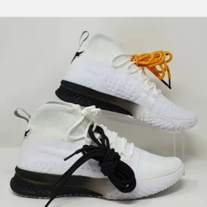 Under Armour UA x Project Rock 1 Men's USA Sz 9 WHITE Training Shoes 3020788-102