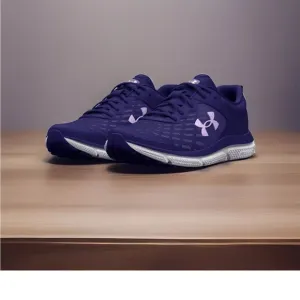 Under Armour Womens UA Charged Assert 10 Running Shoes Size 10 Blue 3026179