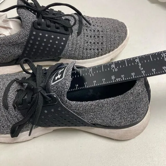 UNDER ARMOUR Women’s Speedform Slingwrap Running Shoes Size 7.5 Black &amp; Gray