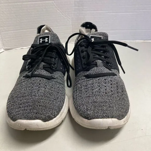 UNDER ARMOUR Women’s Speedform Slingwrap Running Shoes Size 7.5 Black &amp; Gray