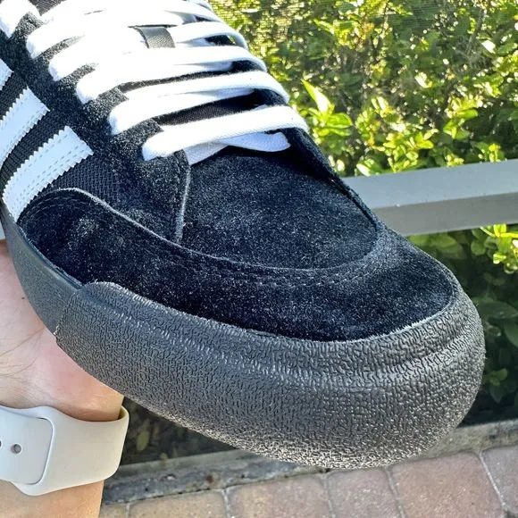 Unisex Adidas Nora Low Black White Skateboarding Shoes HP9164