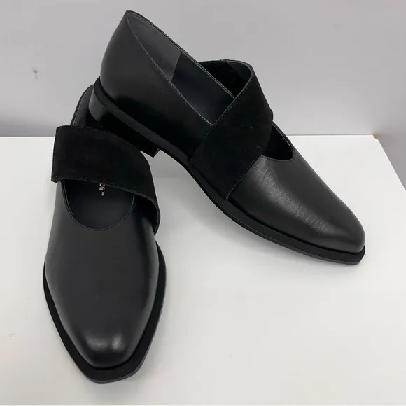 United Nude Leather Shoes Black Mary Jane NIB Pure‎ Mary $255 Size 38
