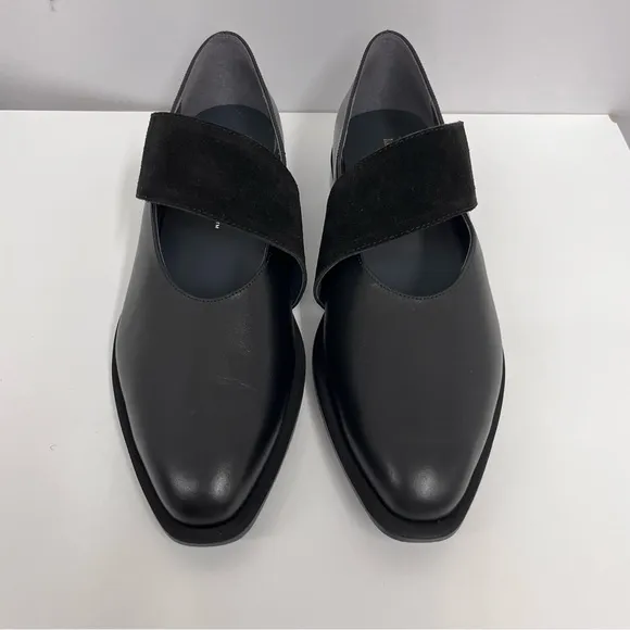 United Nude Leather Shoes Black Mary Jane NIB Pure‎ Mary $255 Size 38