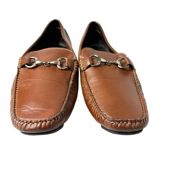 Unlisted by Kenneth Cole Men’s Brown Slip On Driver Shoes Size 10.5 M
