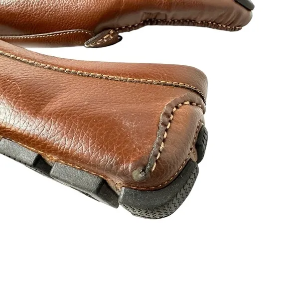 Unlisted by Kenneth Cole Men’s Brown Slip On Driver Shoes Size 10.5 M