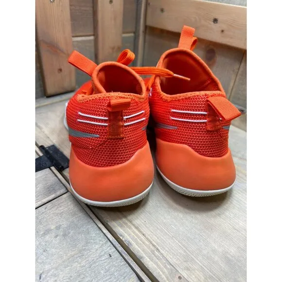 US11 Nike Hypershift TB Orange Blaze White Mens Basketball Shoes Sneakers