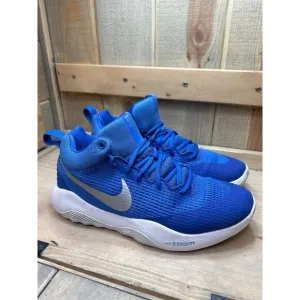 US9 NIKE Zoom Rev TB Game Royal Blue/Silver Basketball Shoes Mens 922048-400
