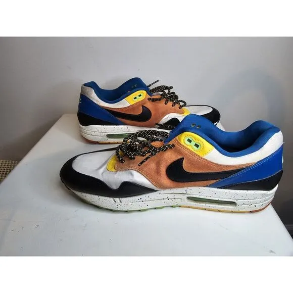 Used / Nike / Air Max 1 / Multi‎ Mix / Sneaker / Sz 12 / CZ8140 001 / ca. 2020
