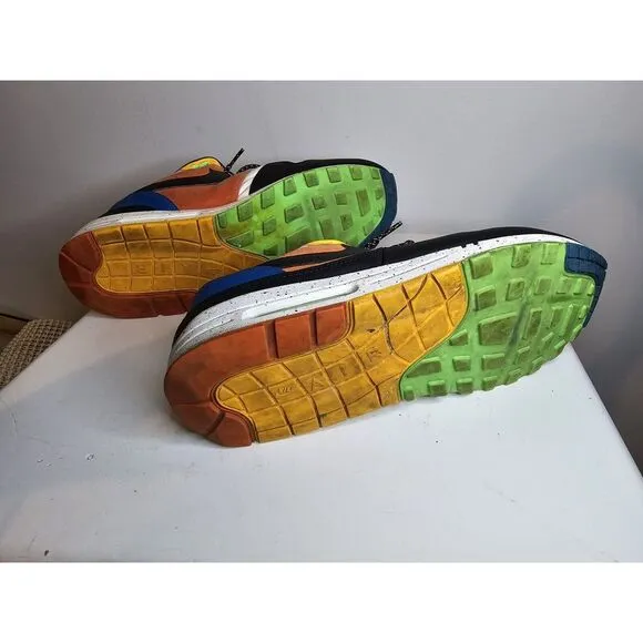 Used / Nike / Air Max 1 / Multi‎ Mix / Sneaker / Sz 12 / CZ8140 001 / ca. 2020