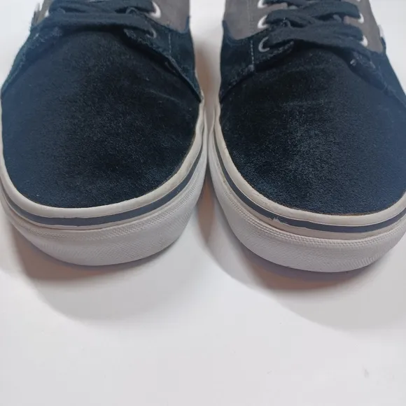 Vans Kress Rare Suede Leather Black Gray Men's Size 11.5 or 11 1/2