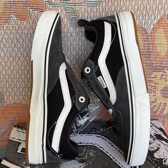 Vans Men’s Kyle Walker(Twill) RavenVN0A5JIE87CSneakers - athletic shoes