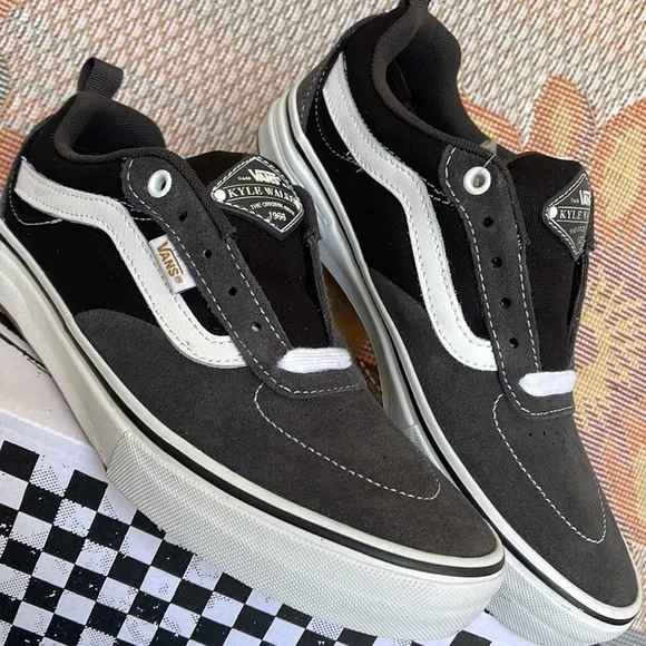 Vans Men’s Kyle Walker(Twill) RavenVN0A5JIE87CSneakers - athletic shoes