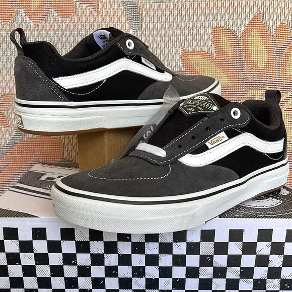 Vans Men’s Kyle Walker(Twill) RavenVN0A5JIE87CSneakers - athletic shoes