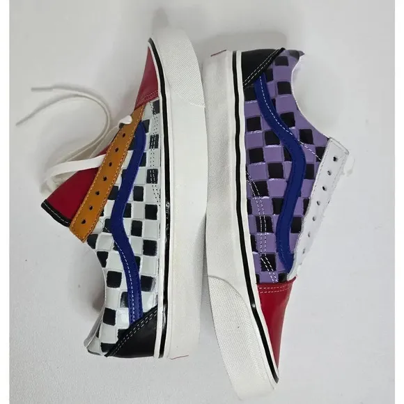 Vans Old Skool 36 DX Anaheim Factory Leather Checkerboard Shoes New Men’s 7.5