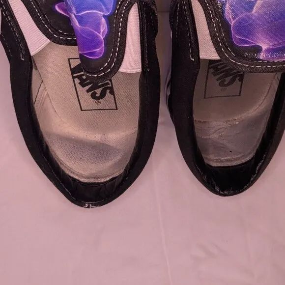 Vans|| RARE Multicolor X-Ray Skeleton Feet Men's Size 10 Slip on Skater shoe