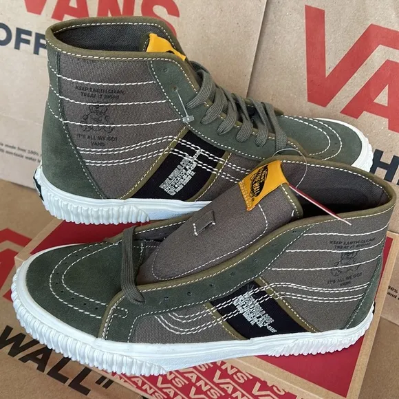 Vans Sk8-Hi Gym Issue Vans World Code Grplffblk WMNS