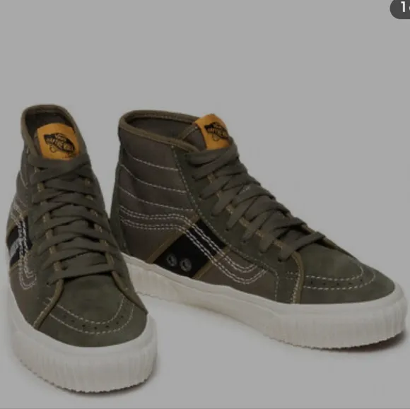 Vans Sk8-Hi Gym Issue VN0A5JIUA061 Men's Olive Green Skateboarding Shoes