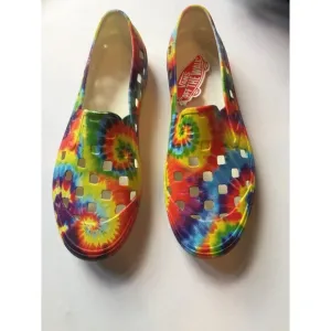 Vans Slip-On Mule Unisex Size 10 Tie Dye Trek Shoes