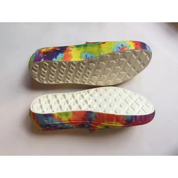 Vans Slip-On Mule Unisex Size 10 Tie Dye Trek Shoes