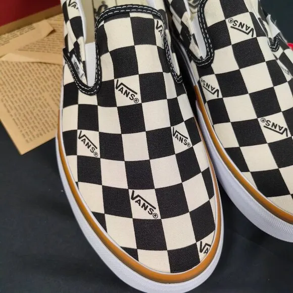 Vans stacked platform slip on **