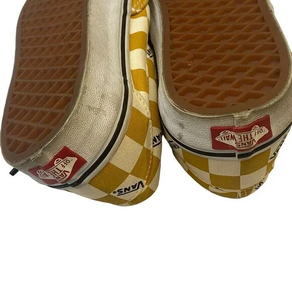 Vans Checkered Sneakers Size 11