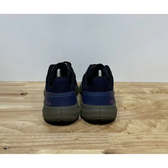 VEJA Marlin Running Shoes Nil Purple Kaki Sole Women's Size 6 Sneakers