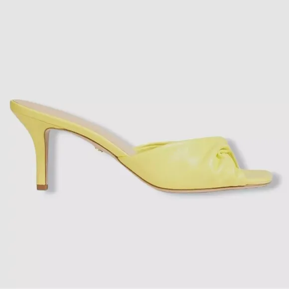 Veronica Beard Women's Yellow Melli Slip-On Sandal Shoes Size US 6  $495