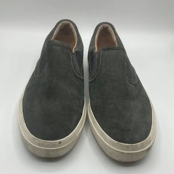 Vince Dark Grey Water Repellant Slip On Sneaker Shoes Men's Size 9.5