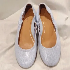 Vionic Alexa Ballet Flat Arctic Ice Serpentine Size 8 NWOT