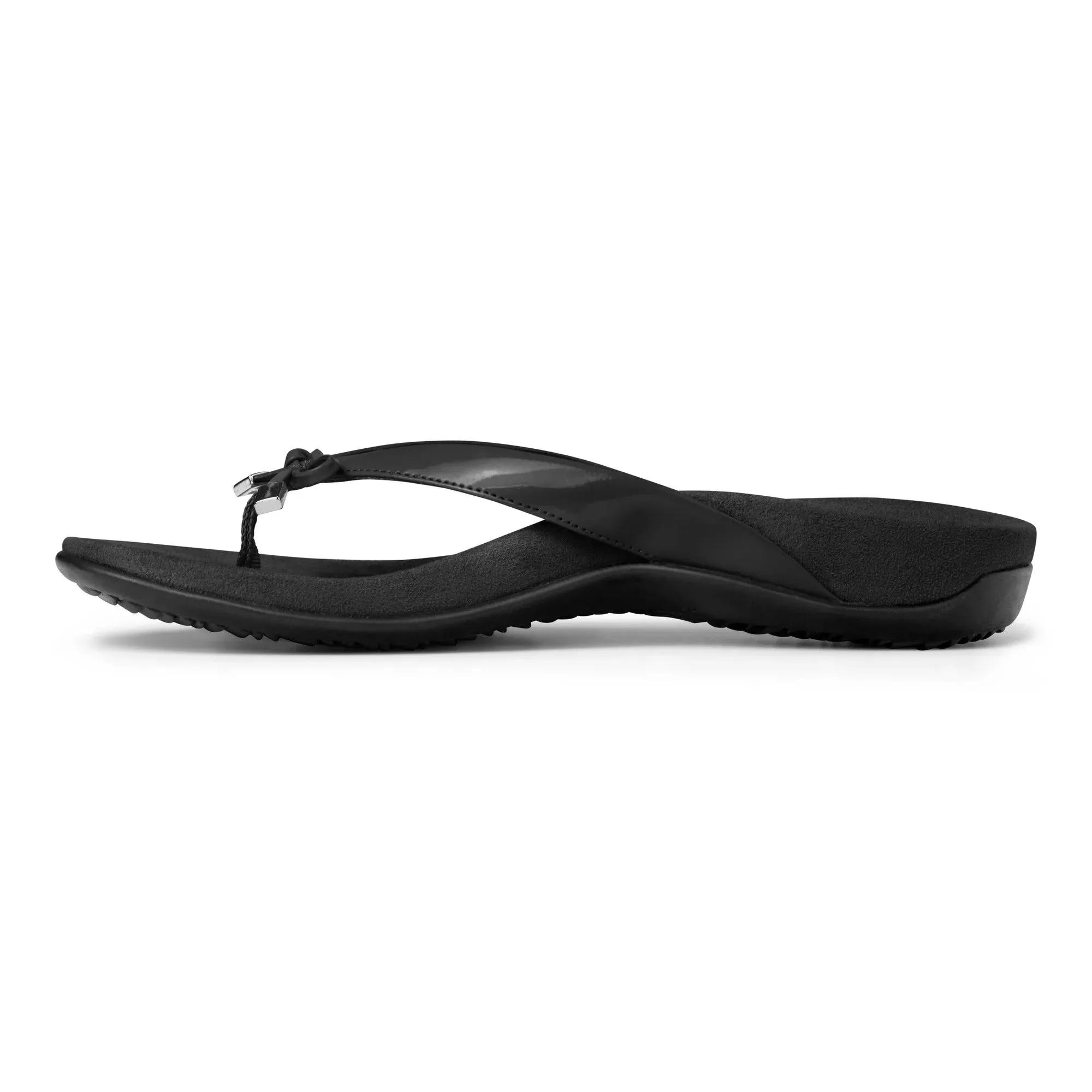 Vionic Bella ll Toe Post Sandal Black