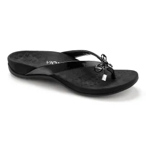 Vionic Bella ll Toe Post Sandal Black