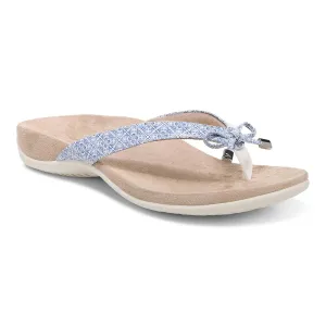 VIONIC BELLA WHITE TILE TOE POST SANDAL