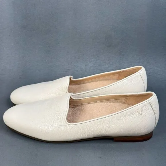 Vionic Soft Leather WILLA SLIP ON FLAT shoes womens size 9